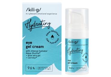 KILIG HYDRATING intensyviai drėkinantis gelinis paakių kremas 15 ml
