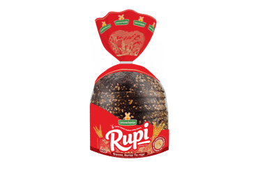 Тёмный хлеб RUPI с ржаной мукой из цельного зерна, 600 г