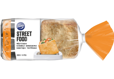 Duonelės skrudinti FAZER STREET FOOD, 330 g