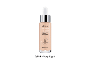 Makiažo pagrindas L'OREAL TRUE MATCH NUDE, Nr. 0.5-2, 30 ml