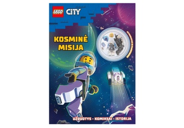 Knyga LEGO® CITY. KOSMINĖ MISIJA, 1 vnt.