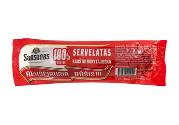 Karštai rūkytas SAMSONO servelatas, a. r., 220 g