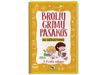 Knyga. Brolių Grimų Pasakos Su Užduotimis 7-8 Metų Vaikams