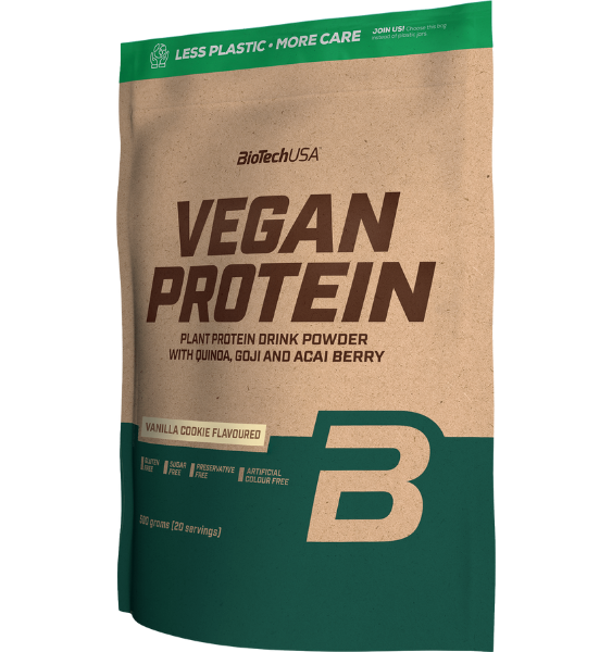 BioTech Vegan Protein Vanilla Cookie 500 g