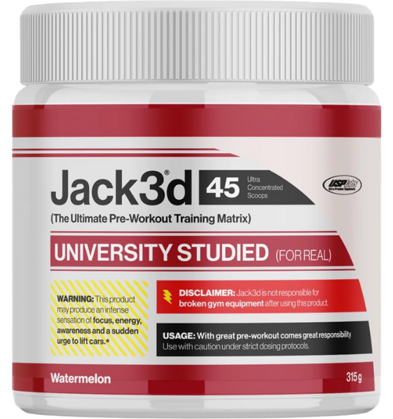 USPlabs Jack3d Advanced Pre-workout Watermelon 315 g