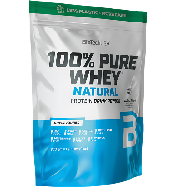 BioTech 100% Pure Whey Unflavoured 900 g