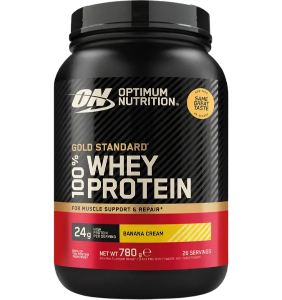 Optimum Nutrition 100% Whey Gold Standard Banana Cream 768 g
