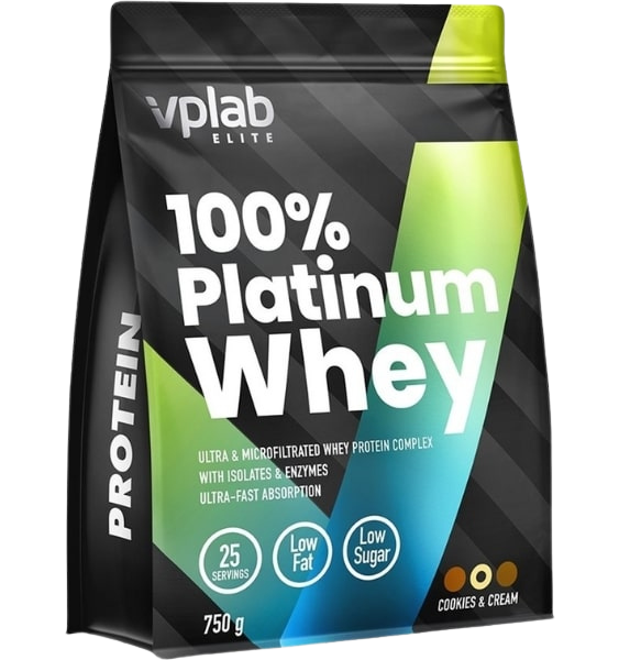 VPLab Nutrition Platinum Whey Cookies Cream 750 g