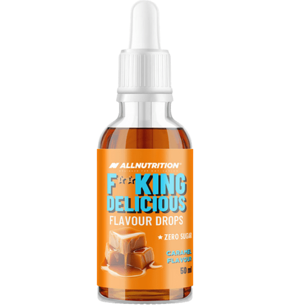 Allnutrition FITKING Delicious Flavour drops Caramel 50 ml