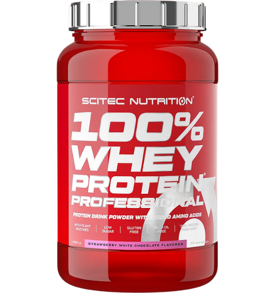 Scitec 100% Whey Protein Professional Strawberry White Chocolate 780 g