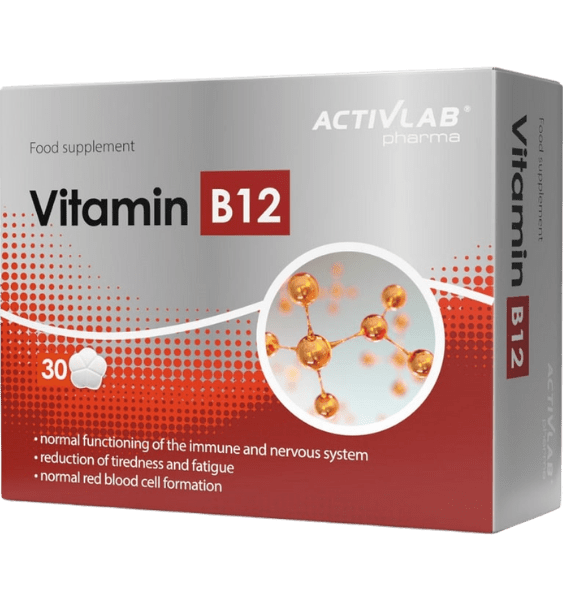 ActivLab Vitamin B12 500 mcg 30 kap