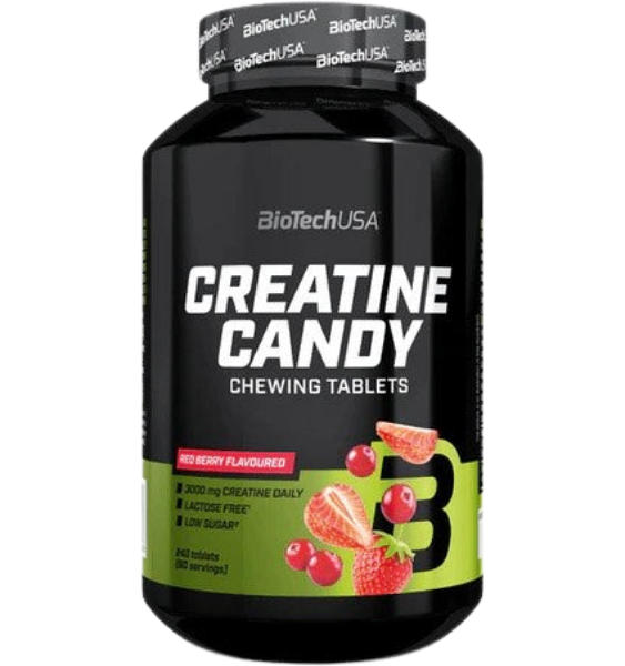 BioTech Creatine Candy Red Berry 240 tab