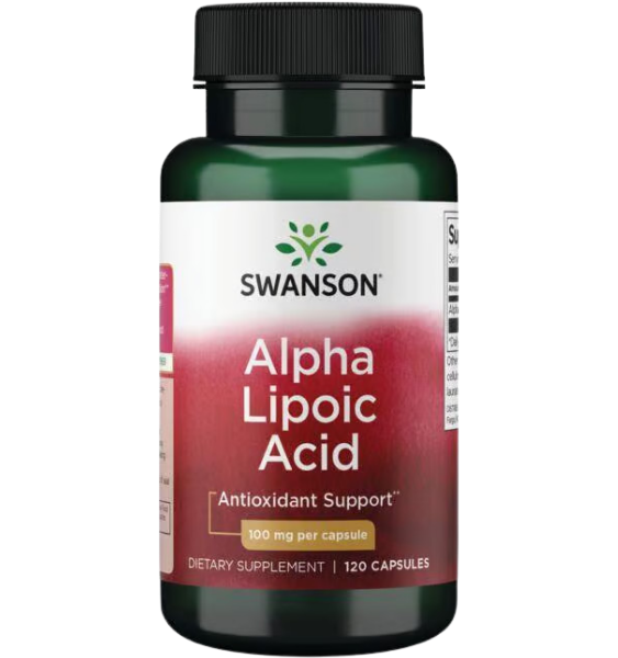 Swanson Alpha Lipoic Acid 100mg 120 kap