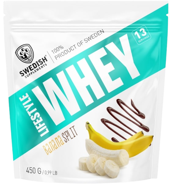 Swedish Supplements Lifestyle Whey Banana Split 450 g