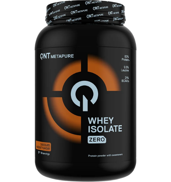 QNT Metapure IsoWhey Zero Hazelnut Chocolate 908 g