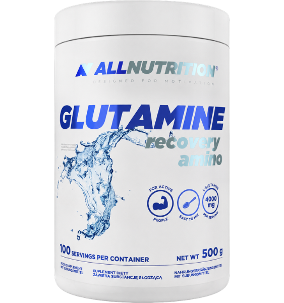 Allnutrition Glutamine recovery amino Natural 500 g