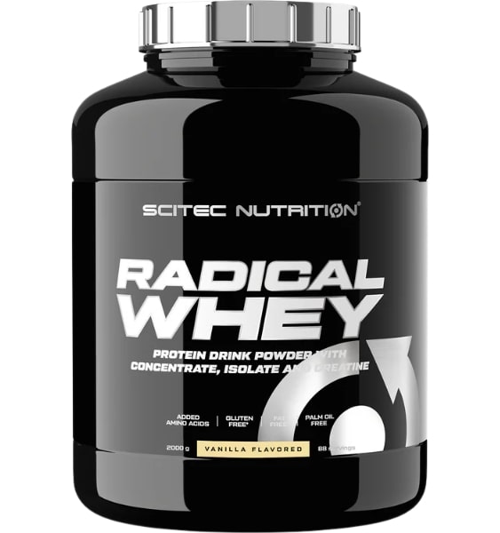 Scitec Radical Whey Vanilla 2000 g