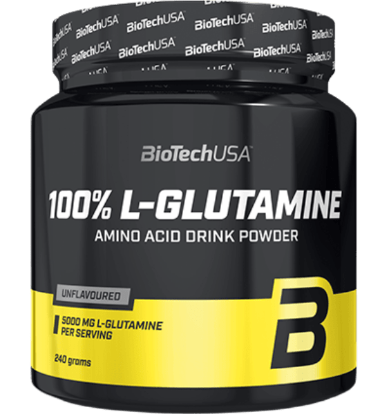 BioTech 100% L-Glutamine 240 g