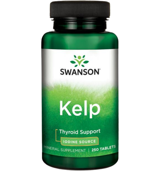 Swanson Kelp Iodine Source 250 tab