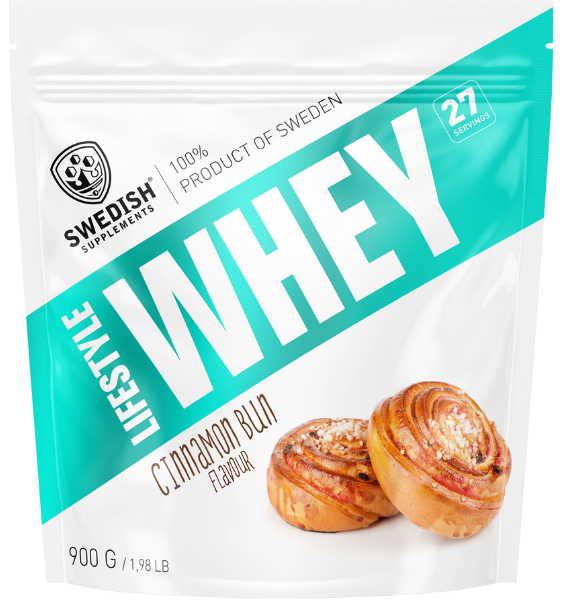 Swedish Supplements Lifestyle Whey Cinamon Bun 900 g
