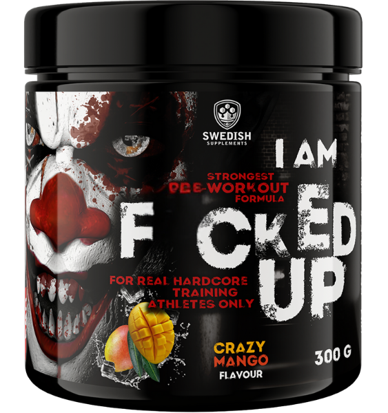 Swedish Supplements I Am F*cked Up Crazy Mango 300 g