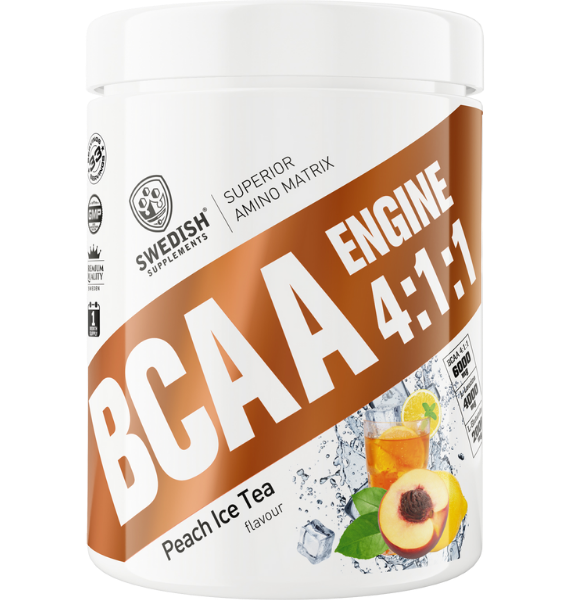 Swedish Supplements BCAA Engine 4:1:1 Peach Ice Tea 400 g