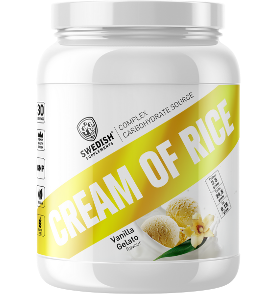 Swedish Supplements Cream of Rice Vanilla Gelato 1000 g