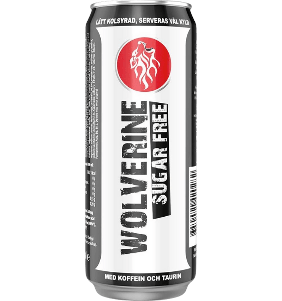 Wolverine Wolverine Energy Drink Sugarfree Sugarfree Classic 500 ml