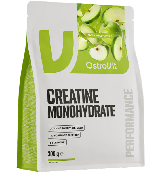OstroVit Creatine Monohydrate Green Apple 300 g