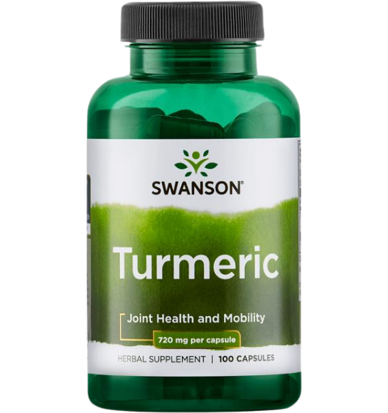 Swanson Turmeric 720mg 100 kap