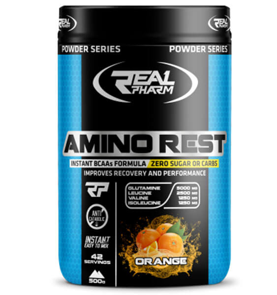Real Pharm Amino Rest Vaisių punčas 500 g