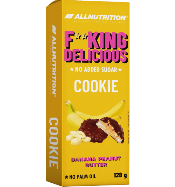Allnutrition F**king Delicious Cookie Banana Peanut Butter (BB 2026-10-30) 128 g