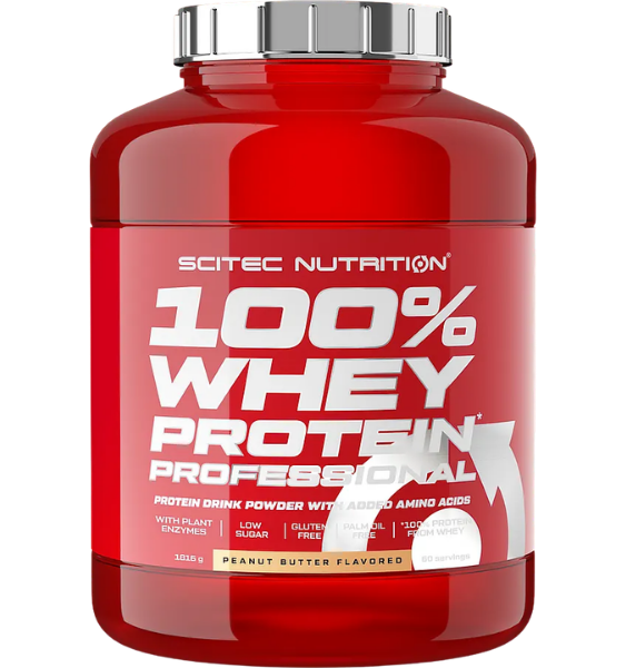Scitec 100% Whey Protein Professional Peanut Butter 1816 g