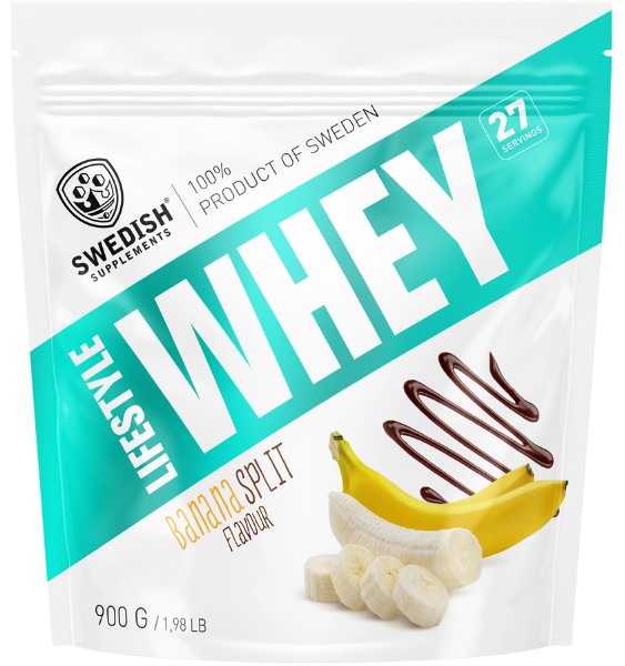 Swedish Supplements Lifestyle Whey Banana Split 900 g