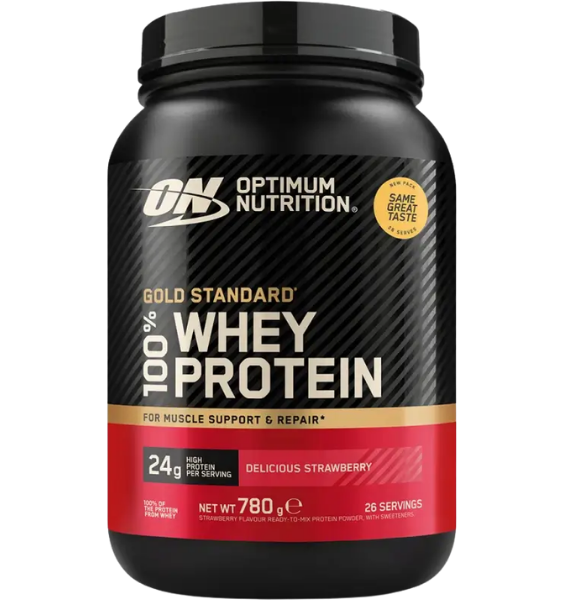 Optimum Nutrition 100% Whey Gold Standard Delicious Strawberry 768 g