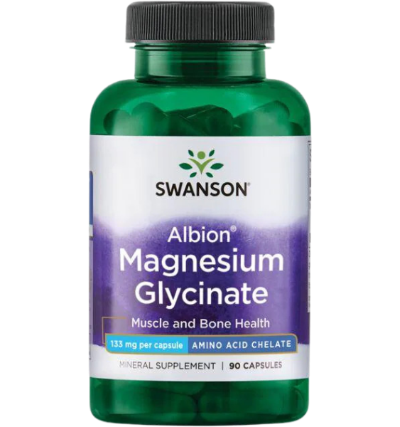 Swanson Albion Magnesium Glycinate 90 kap