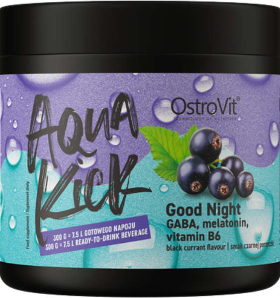 OstroVit Aqua Kick Good Night Blackcurrant 300 g