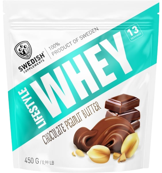 Swedish Supplements Lifestyle Whey Chocolate Peanutbutter 450 g