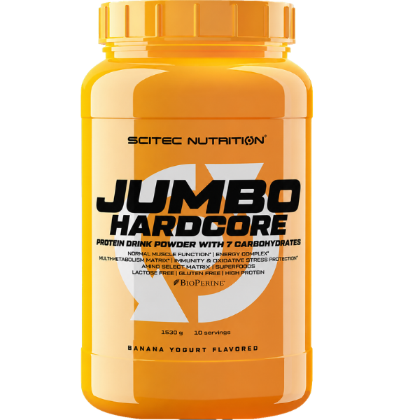 Scitec Jumbo Hardcore Banana-yoghurt 1530 g