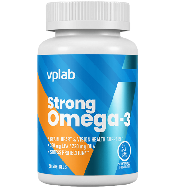 VPLab Nutrition Strong Omega-3 60 softgels