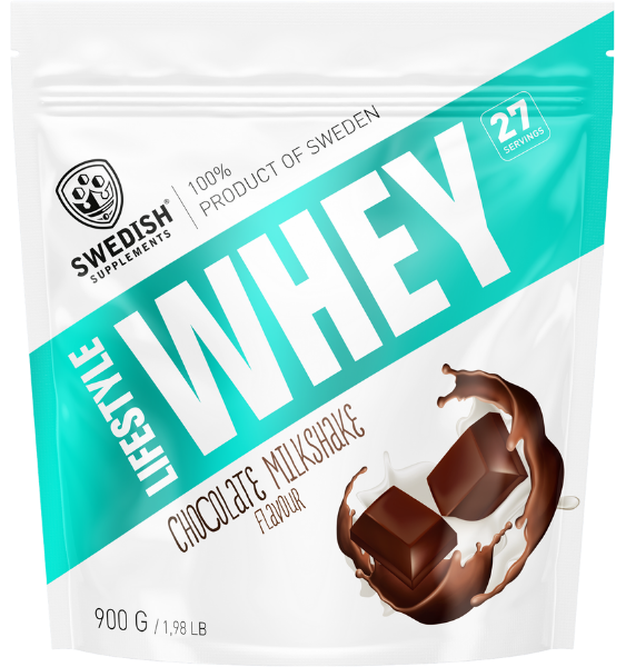 Swedish Supplements Lifestyle Whey Chocolate Milkshake 900 g
