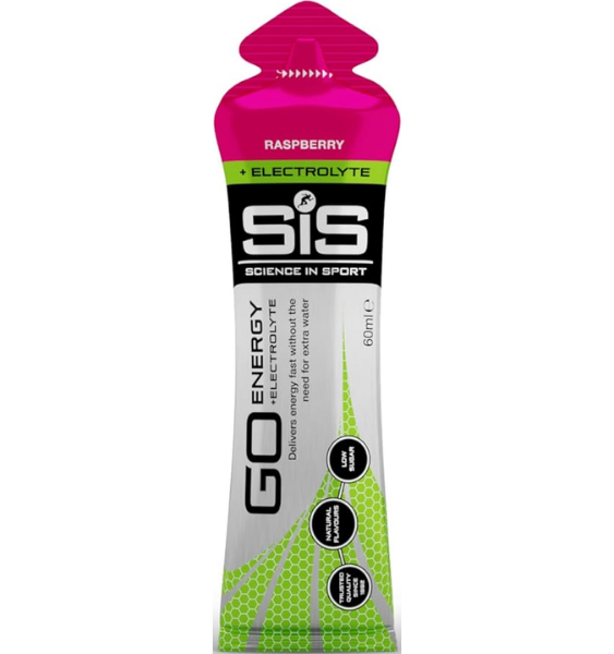 SIS GO Energy + Electrolyte Gels Raspberry 60 ml