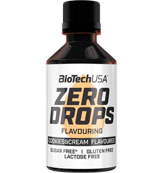 BioTech Zero Drops Cookies & Cream 50 ml
