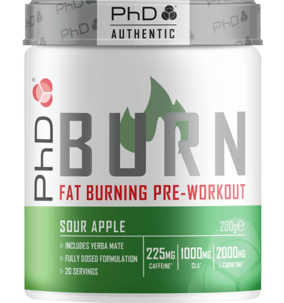 PhD Burn Pre-WKT Sour Apple 200 g