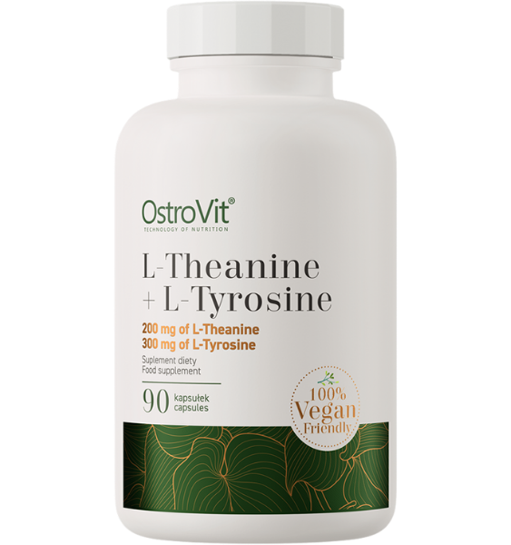 OstroVit L-Theanine + L-Tyrosine 90 kap