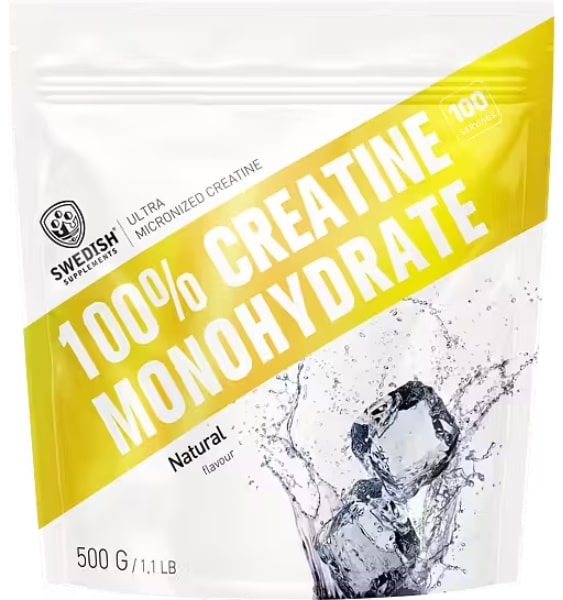 Swedish Supplements Creatine Monohydrate 500 g