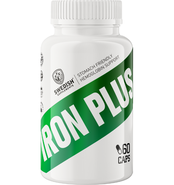Swedish Supplements Iron Plus 60 kap