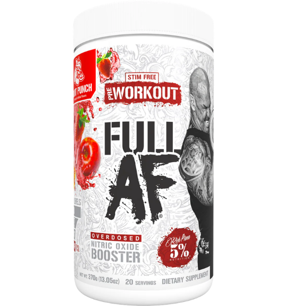 5% Nutrition - Rich Piana Full AF Fruit Punch 370 g