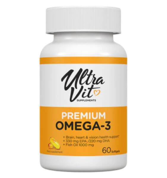 VPLab Nutrition UltraVit Premium Omega - 3 60 kap