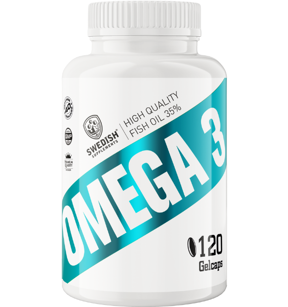 Swedish Supplements Omega 3 120 kap